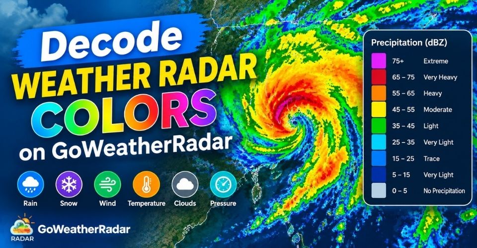 Decode Weather Radar Colors and Learn How To Read Them on GoWeatherRadar